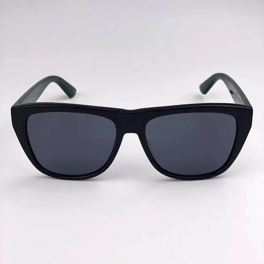 GUCCI GG0926S 001 Sunglasses Black Green Gray Square Unisex